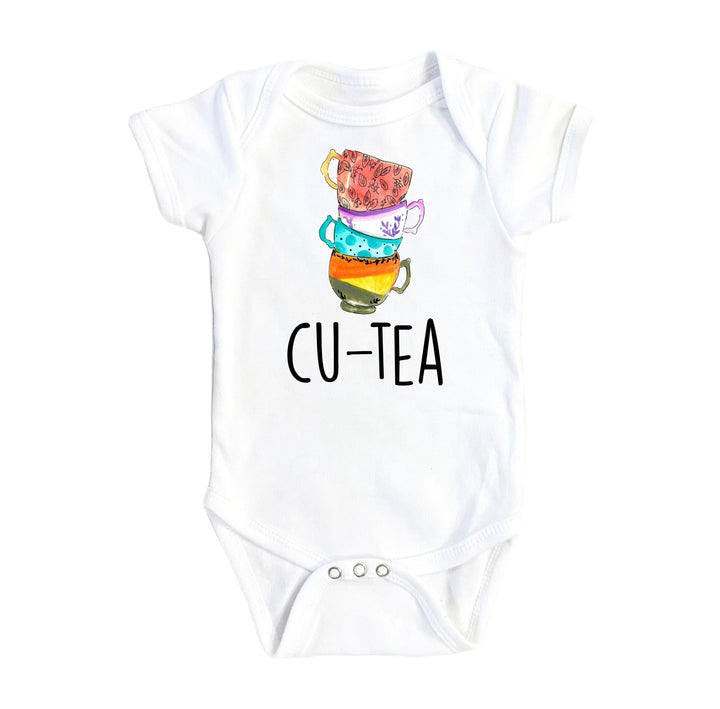 Tea Cutie - Baby Boy Girl Clothes Infant Bodysuit Funny Cute Newborn 1A Onesie