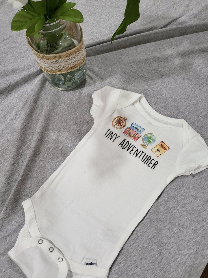 Travel Tiny - Baby Boy Girl Clothes Infant Bodysuit Funny Cute Newborn Onesie