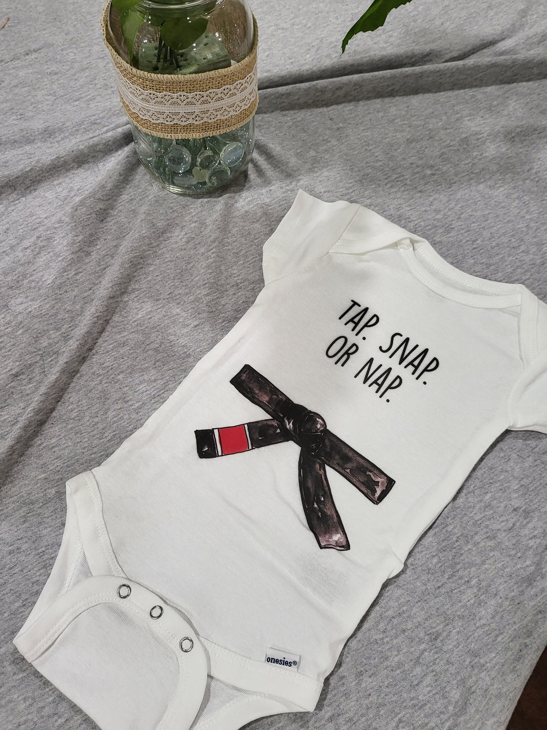 Jiu Jitsu Rolling - Baby Boy Girl Clothes Infant Bodysuit Funny Cute Newborn Onesie