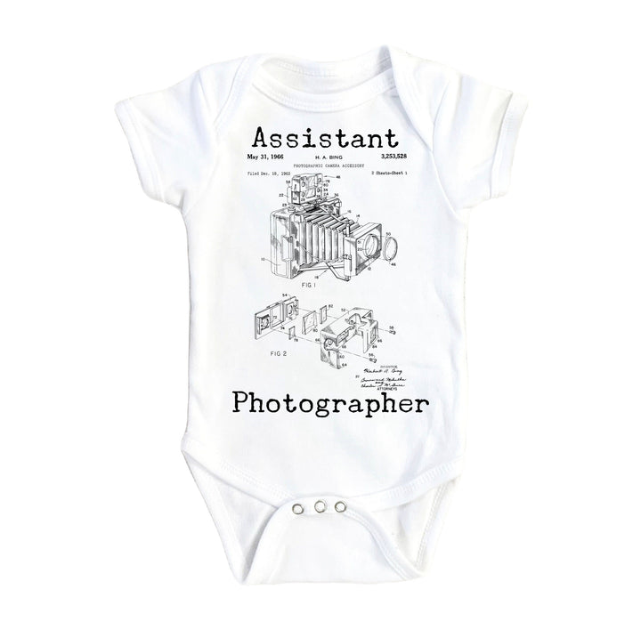 Photographer - Baby Boy Girl Clothes Infant Bodysuit Funny Cute Newborn 1C Onesie