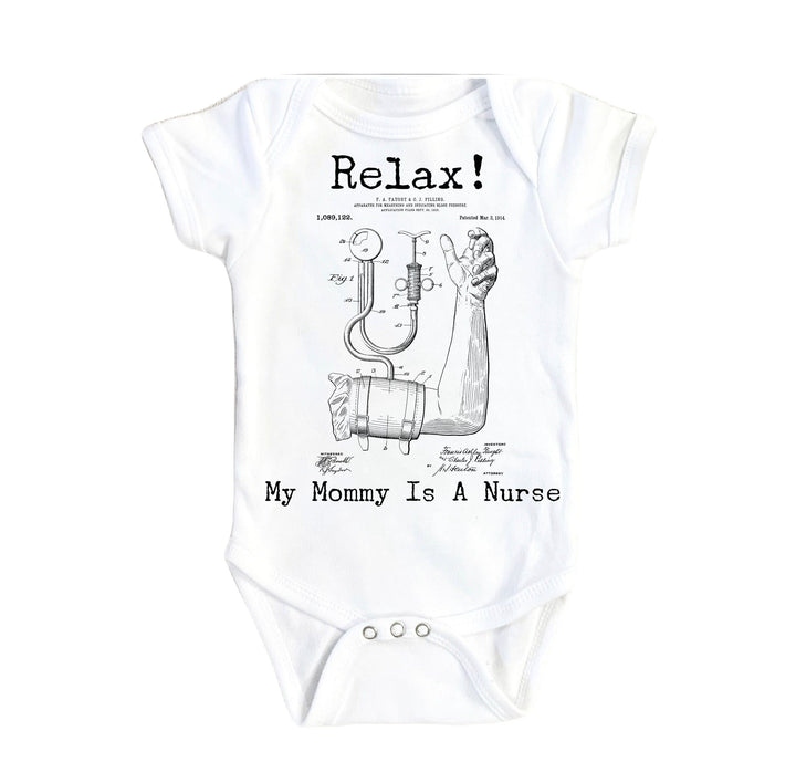 Nurse Patent - Baby Boy Girl Clothes Infant Bodysuit Funny Cute Newborn 1B Onesie