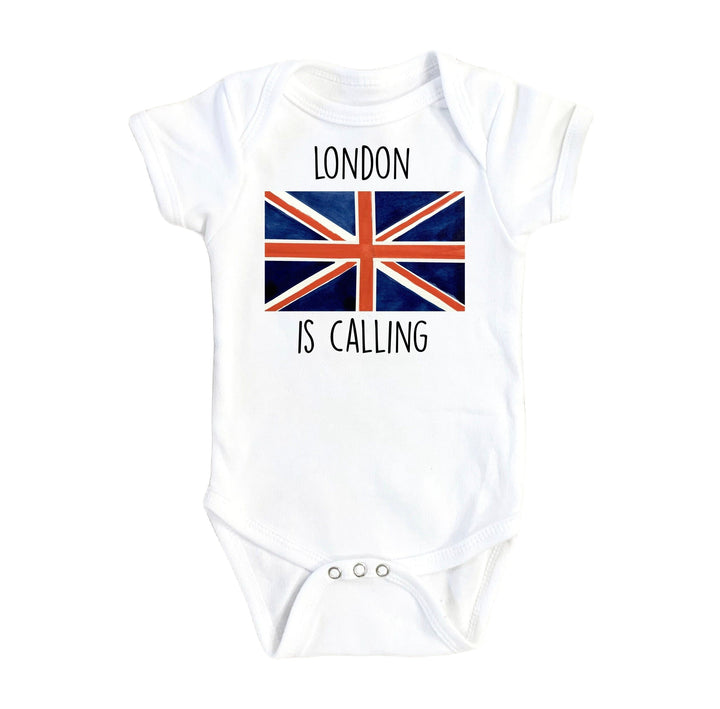 London Is Calling - Baby Boy Girl Clothes Infant Bodysuit Funny Cute Newborn Onesie