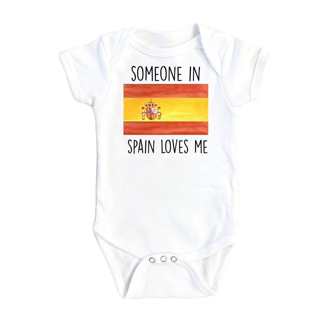 Spain - Baby Boy Girl Clothes Infant Bodysuit Funny Cute Newborn Onesie