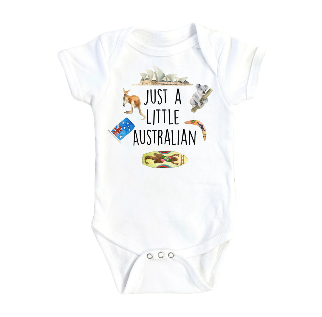 Australian Little - Baby Boy Girl Clothes Infant Bodysuit Funny Cute Newborn Onesie