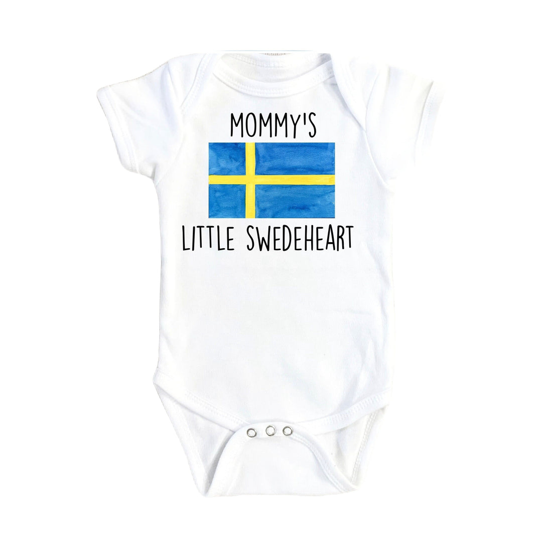 Sweden Mommy - Baby Boy Girl Clothes Infant Bodysuit Funny Cute Newborn Onesie