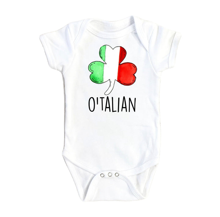 Irish Italian - Baby Boy Girl Clothes Infant Bodysuit Funny Cute Newborn Onesie