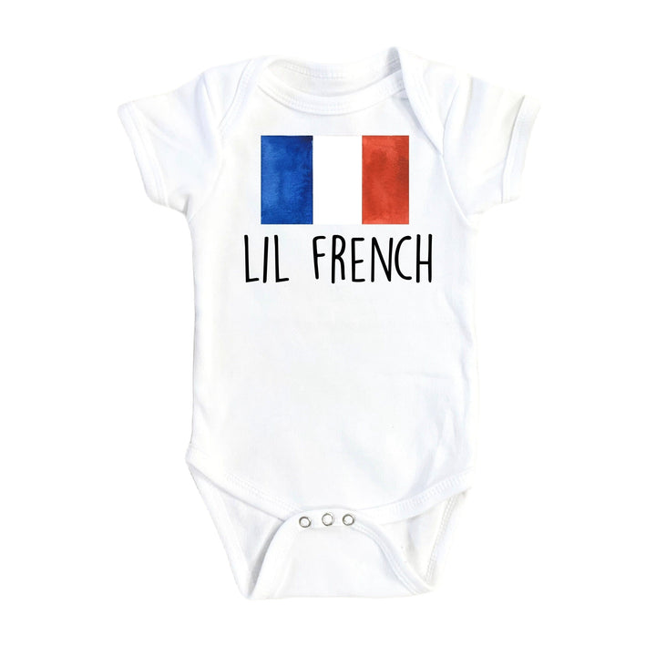 Little French - Baby Boy Girl Clothes Infant Bodysuit Funny Cute Newborn Onesie