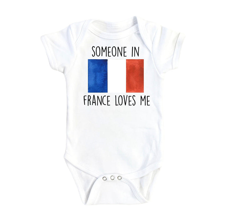 French Love - Baby Boy Girl Clothes Infant Bodysuit Funny Cute Newborn Onesie