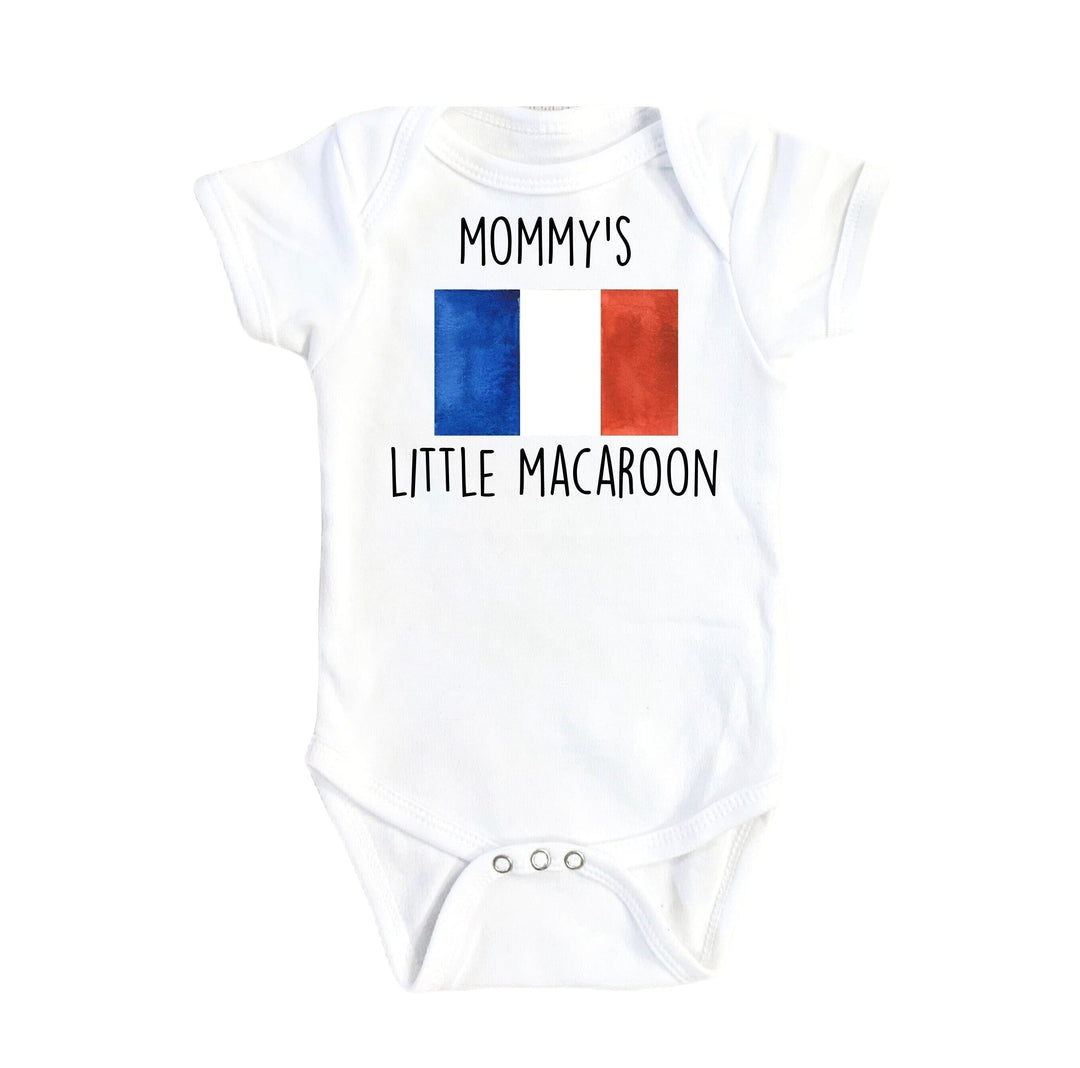 French Macaroon - Baby Boy Girl Clothes Infant Bodysuit Funny Cute Newborn Onesie