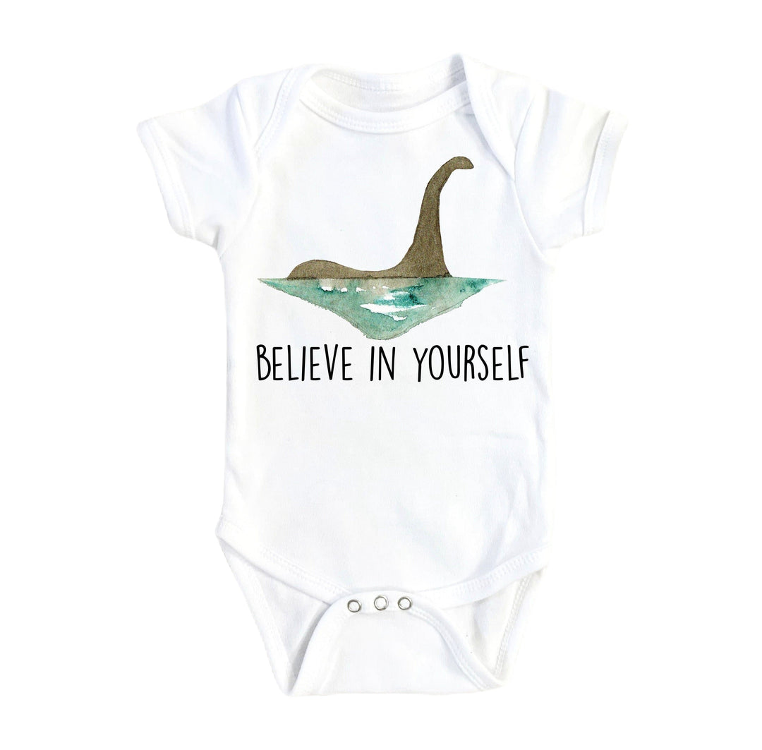 Loch Ness Monster - Baby Boy Girl Clothes Infant Bodysuit Funny Cute Newborn Onesie