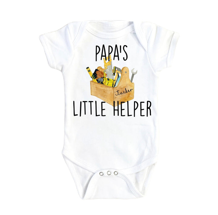 Bee Helper Mom - Baby Boy Girl Clothes Infant Bodysuit Funny Cute Newborn Onesie