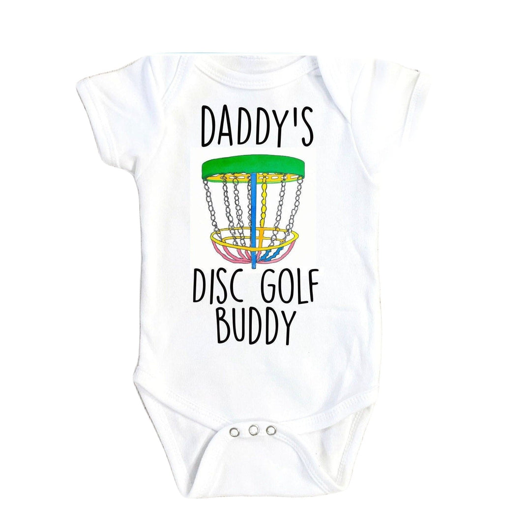 Disc Golf Buddy - Baby Boy Girl Clothes Infant Bodysuit Funny Cute Newborn Onesie