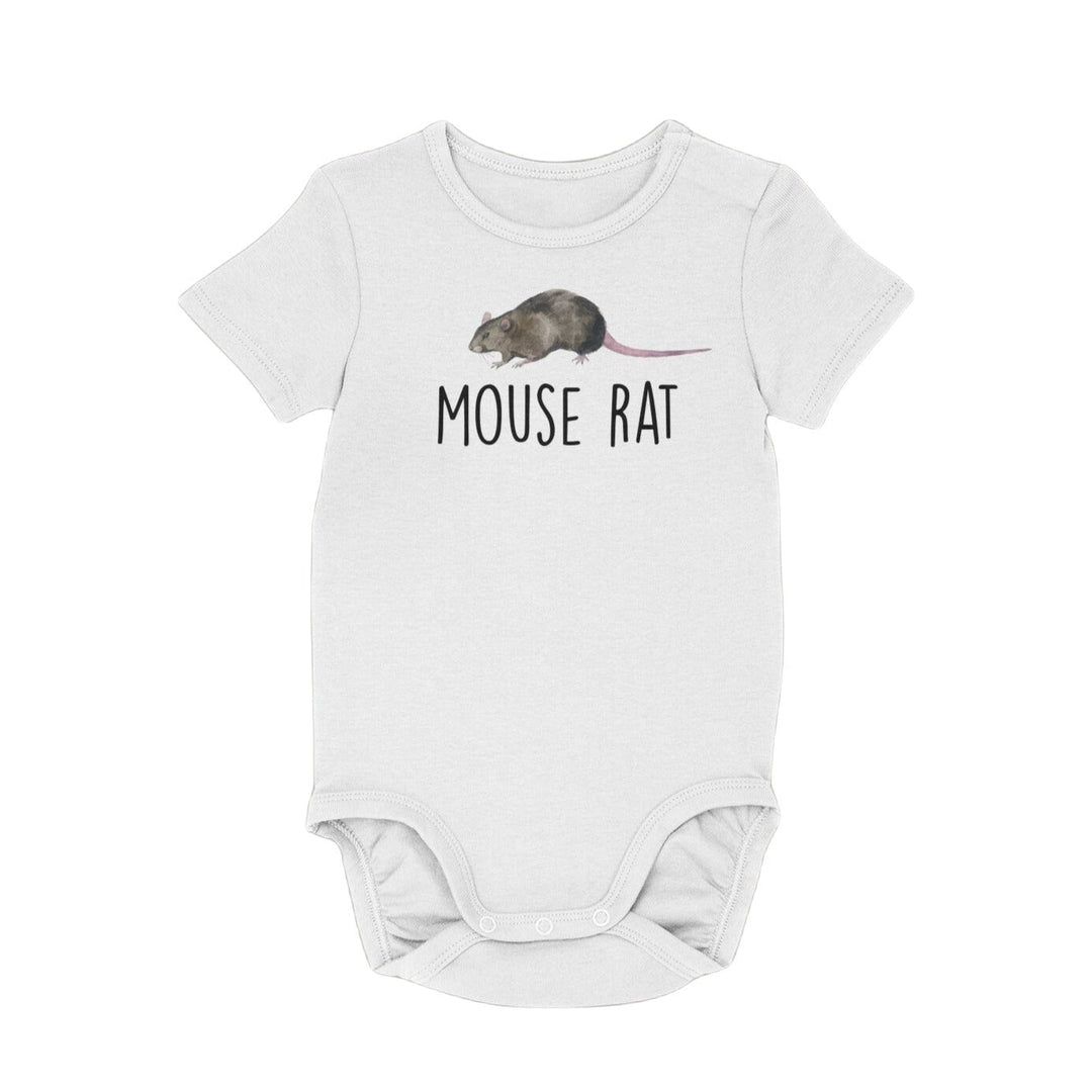 Mouse Rat - Baby Boy Girl Clothes Infant Bodysuit Funny Cute Newborn Onesie