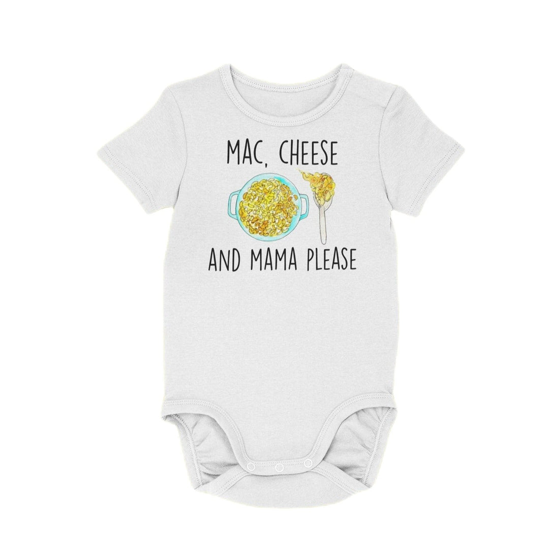 Italian Macaroni - Baby Boy Girl Clothes Infant Bodysuit Funny Cute Newborn Onesie