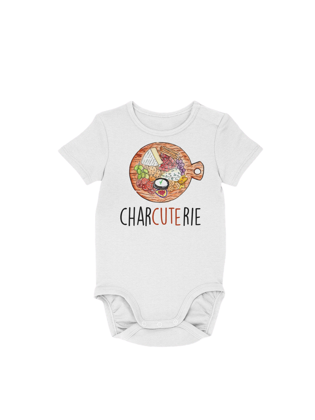 Charcuterie Cheese  - Baby Boy Girl Clothes Infant Bodysuit Funny Cute Newborn
