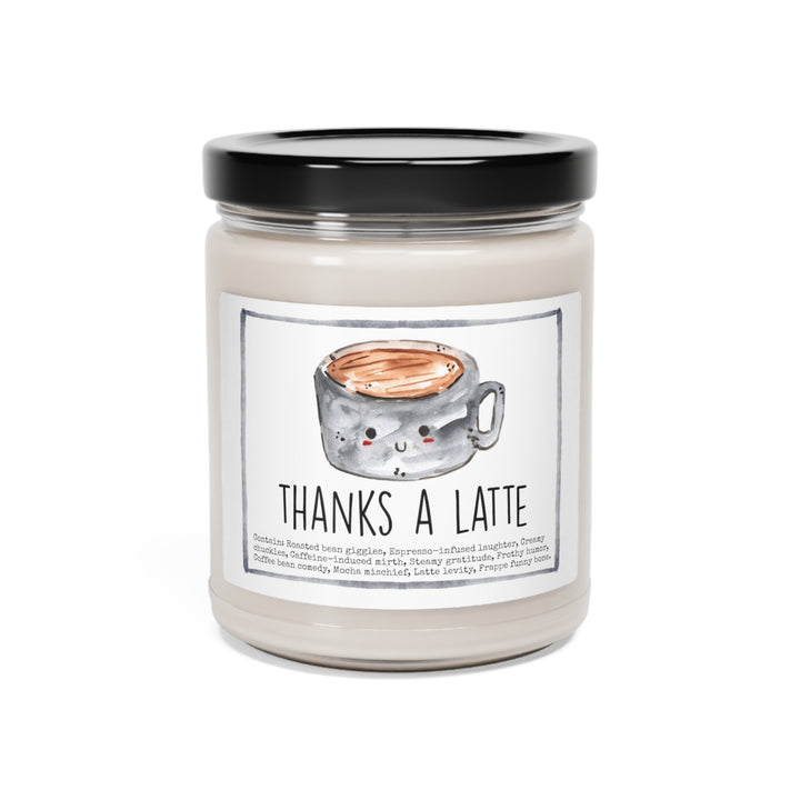 Coffee Thank You - 9oz Soy Candle, Birthday,  Friend, Birthday Gift, Men Women