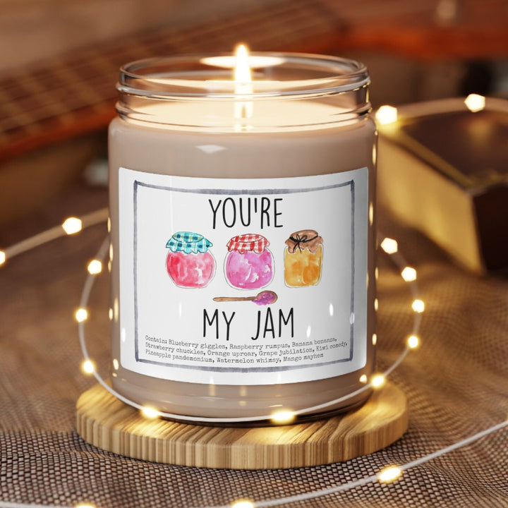 Jam Thank You - 9oz Soy Candle, Birthday,  Friend, Birthday Gift, Men Women