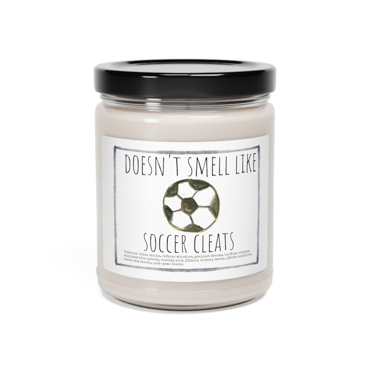 Soccer - 9oz Soy Candle, Birthday,  Friend, Birthday Gift, Men Women 1