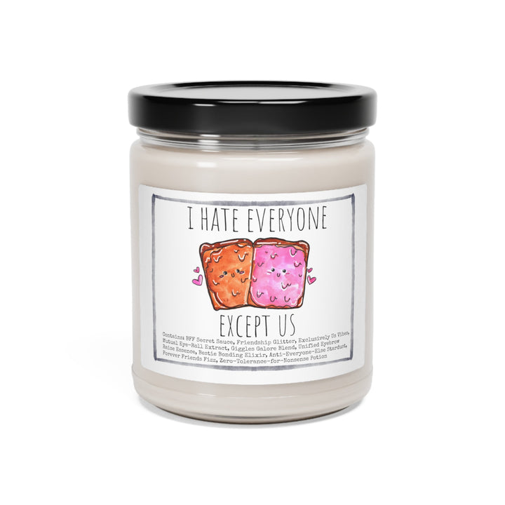 Best Friend PB And J - 9oz Soy Candle, Birthday,  Friend, Birthday Gift, Men Women