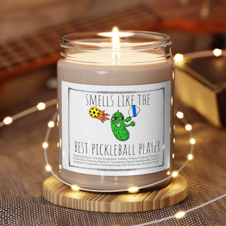 Pickleball - 9oz Soy Candle, Birthday,  Friend, Birthday Gift, Men Women 2