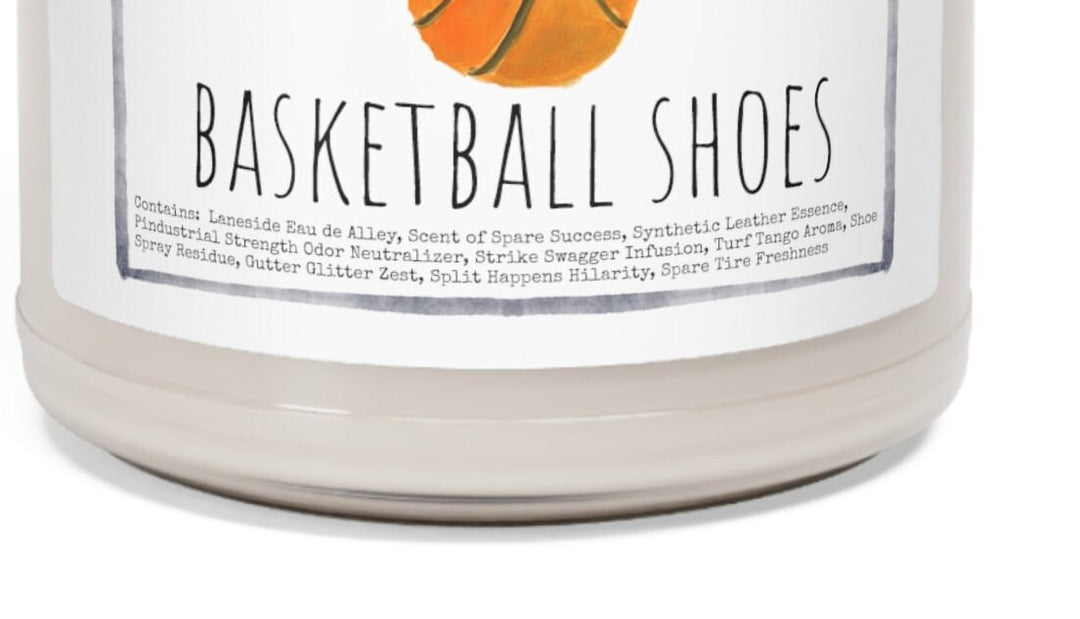 Basketball - 9oz Soy Candle, Birthday,  Friend, Birthday Gift, Men Women