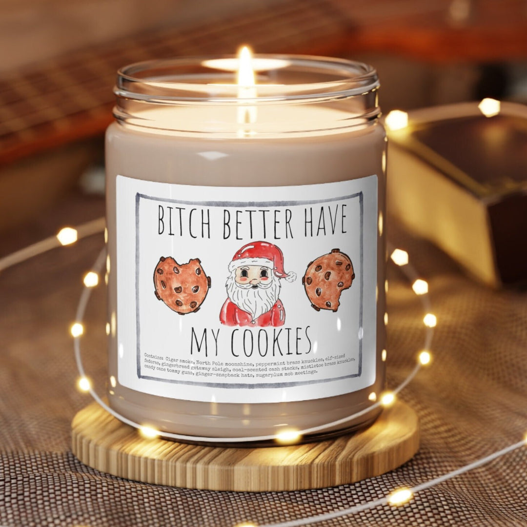 Santa's Sack Christmas - 9oz Soy Candle, Birthday,  Friend, Birthday Gift, Men Women