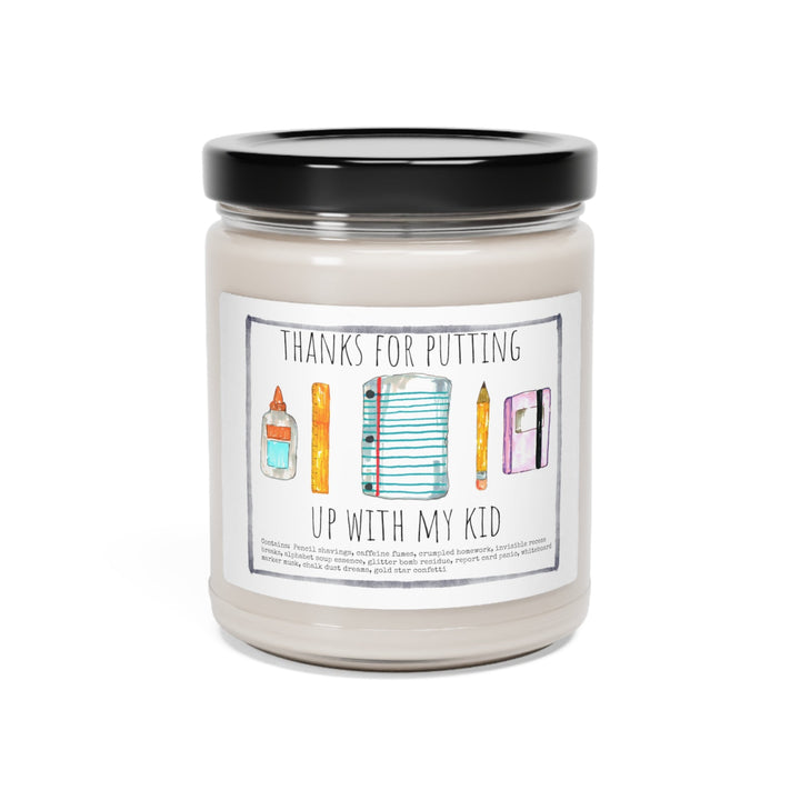 Teacher Thank You - 9oz Soy Candle, Birthday,  Friend, Birthday Gift, Men Women