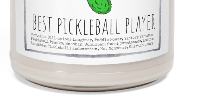 Pickleball - 9oz Soy Candle, Birthday,  Friend, Birthday Gift, Men Women 2