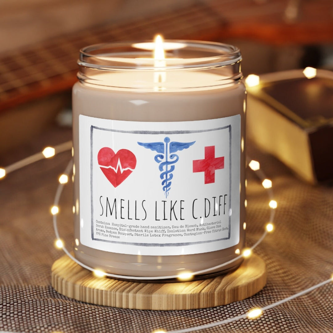 Nurse - 9oz Soy Candle, Birthday,  Friend, Birthday Gift, Men Women