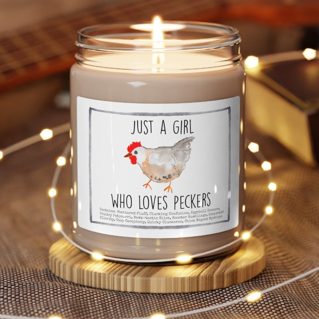 Chicken - 9oz Soy Candle, Birthday,  Friend, Birthday Gift, Men Women 7