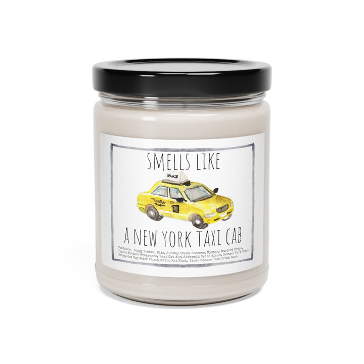 New York Taxi - 9oz Soy Candle, Birthday,  Friend, Birthday Gift, Men Women