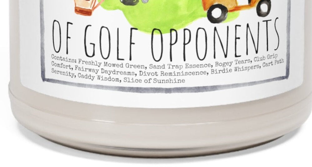 Golf - 9oz Soy Candle, Birthday,  Friend, Birthday Gift, Men Women 3