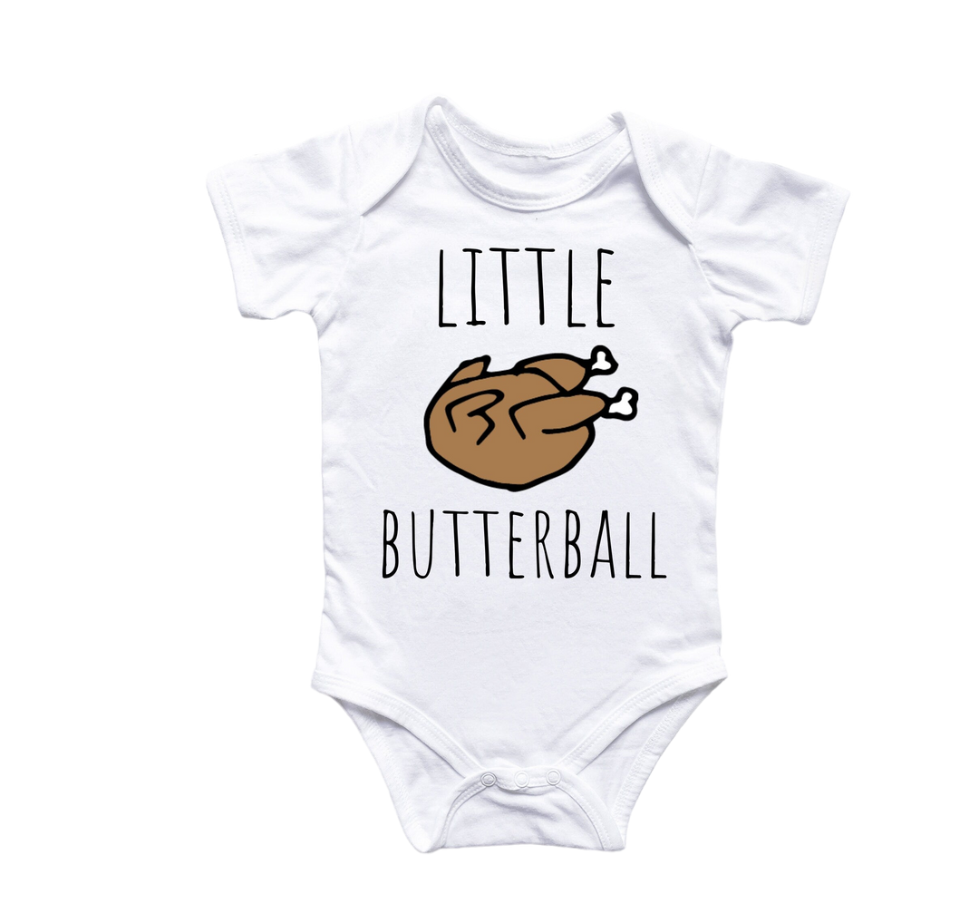 Turkey Thanksgiving Fall - Baby Boy Girl Clothes Infant Bodysuit Funny Cute Newborn 3 Onesie