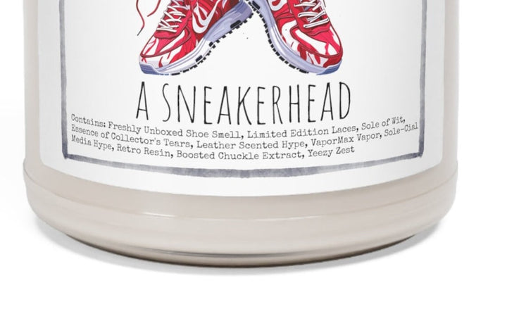 Sneakerhead Sneaker - 9oz Soy Candle, Birthday,  Friend, Birthday Gift, Men Women