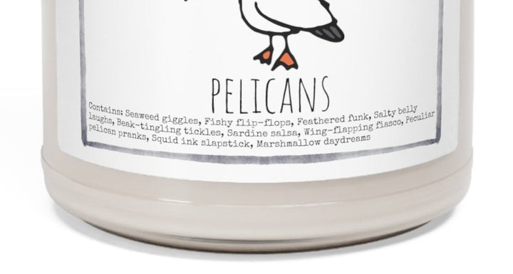 Pelican Nola - 9oz Soy Candle, Birthday,  Friend, Birthday Gift, Men Women