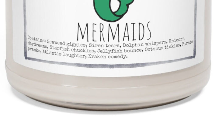 Mermaid - 9oz Soy Candle, Birthday,  Friend, Birthday Gift, Men Women