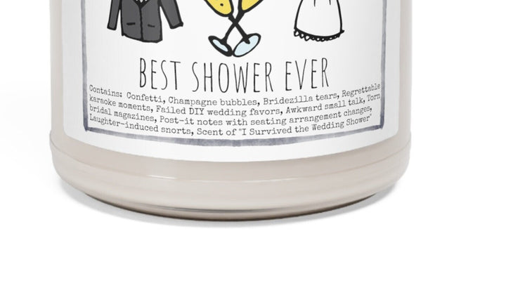 Wedding Shower - 9oz Soy Candle, Birthday,  Friend, Birthday Gift, Men Women