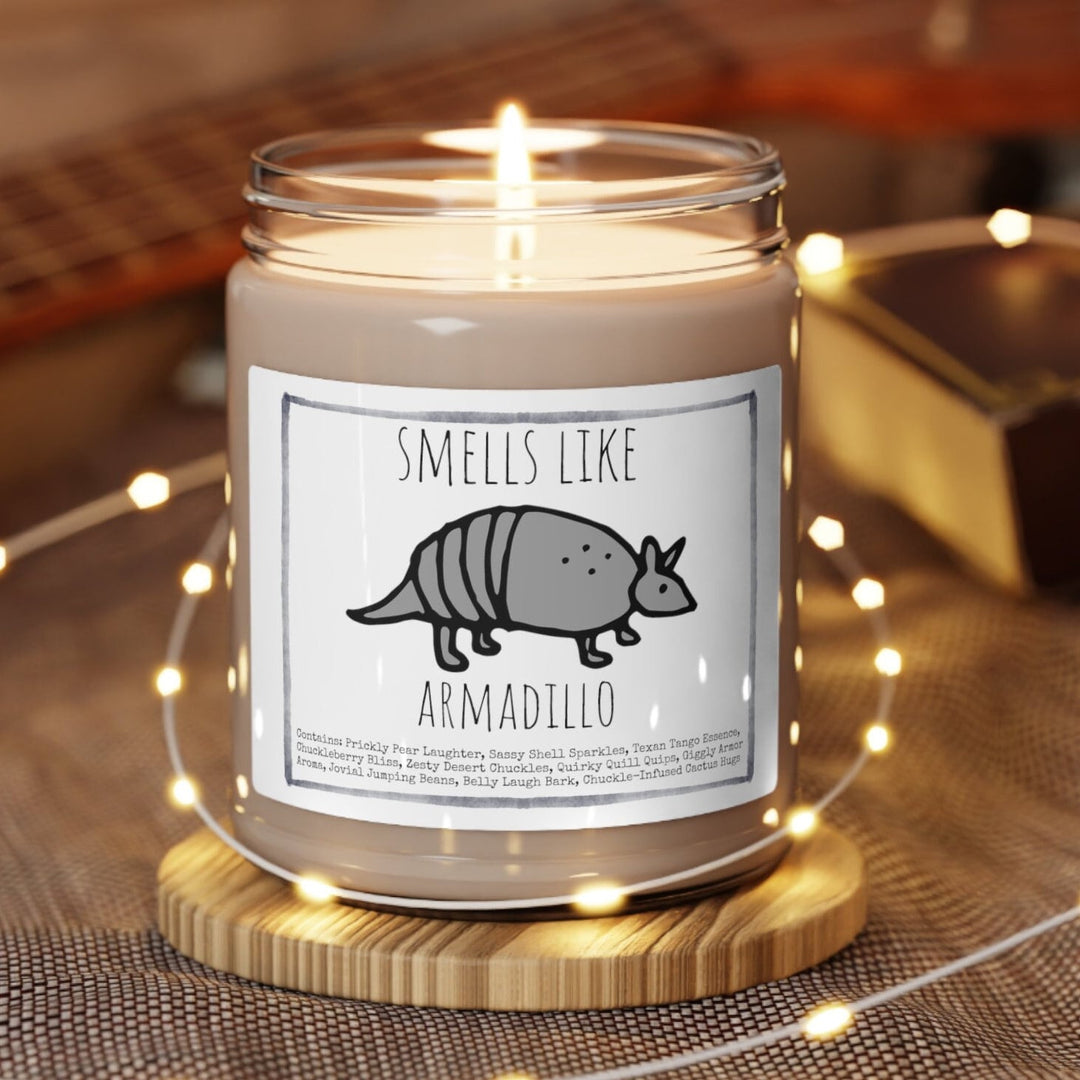 Armadillo Desert - 9oz Soy Candle, Birthday,  Friend, Birthday Gift, Men Women