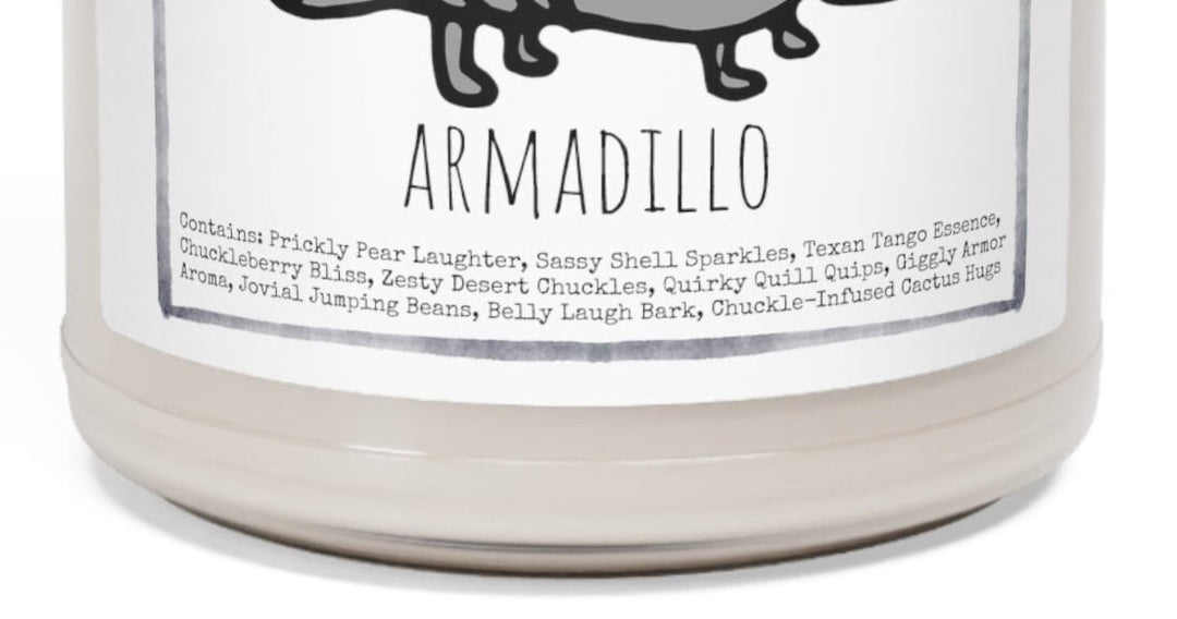 Armadillo Desert - 9oz Soy Candle, Birthday,  Friend, Birthday Gift, Men Women