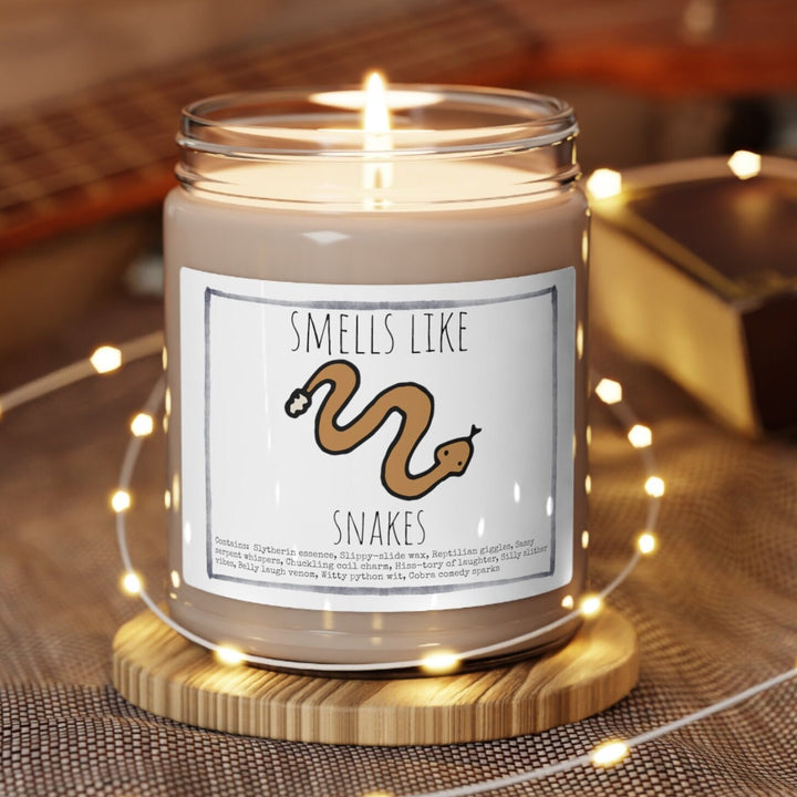 Snake Reptile - 9oz Soy Candle, Birthday,  Friend, Birthday Gift, Men Women