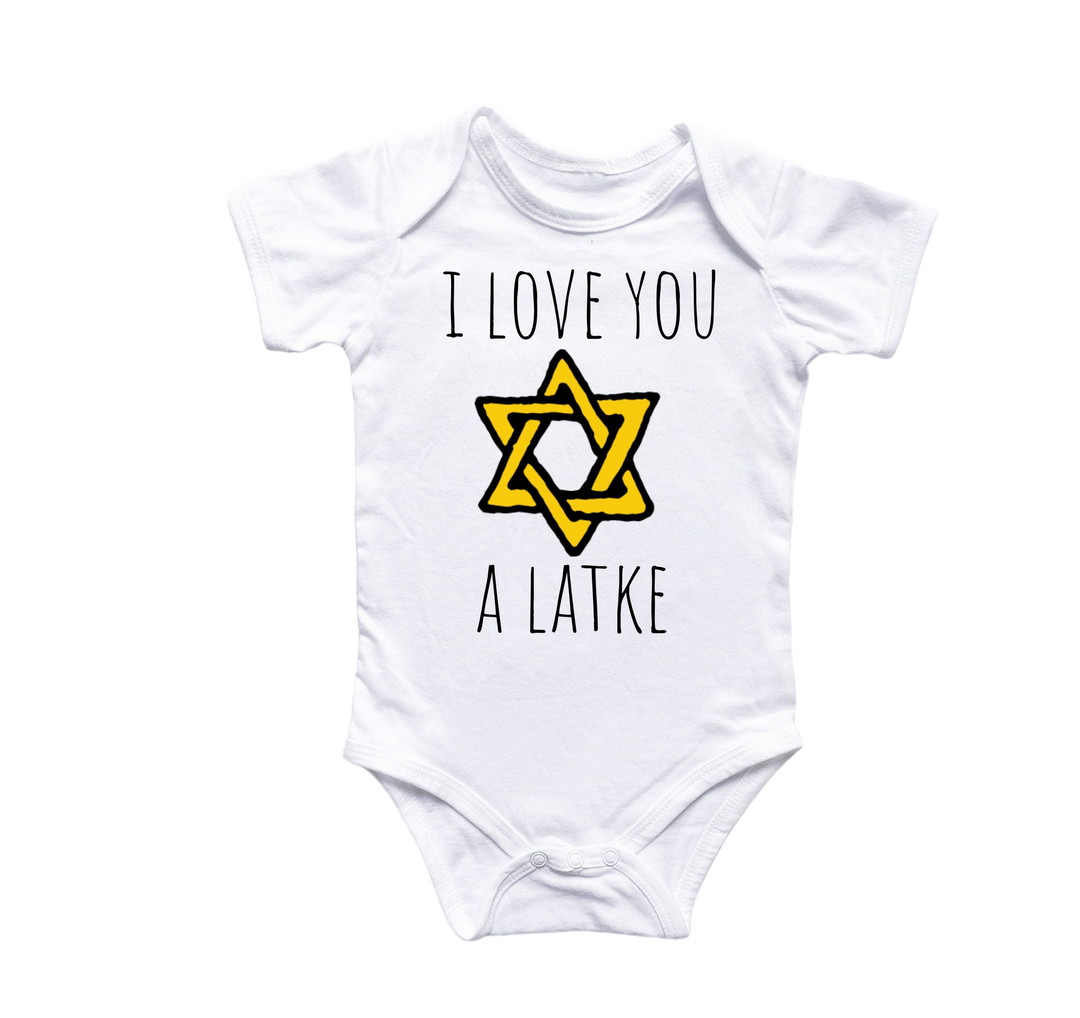 Jewish Hanukah - Baby Boy Girl Clothes Infant Bodysuit Funny Cute Newborn Onesie