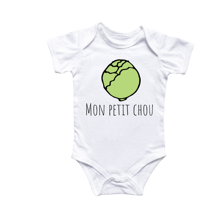 Cabbage Vegan Vegetable - Baby Boy Girl Clothes Infant Bodysuit Funny Cute Newborn Onesie