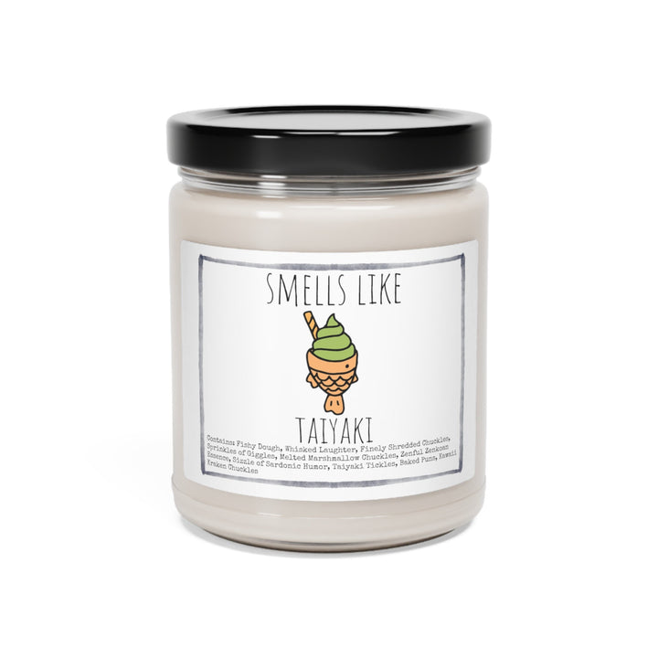 Taiyaki  Japanese - 9oz Soy Candle, Birthday,  Friend, Birthday Gift, Men Women