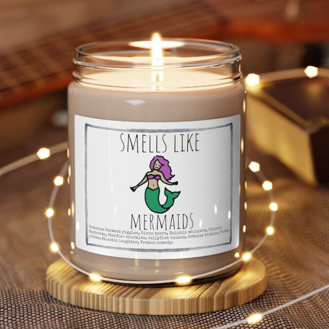 Mermaid - 9oz Soy Candle, Birthday,  Friend, Birthday Gift, Men Women