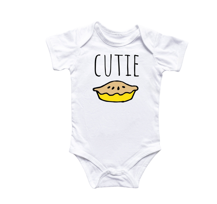 Cutie Pie Baking - Baby Boy Girl Clothes Infant Bodysuit Funny Cute Newborn Onesie