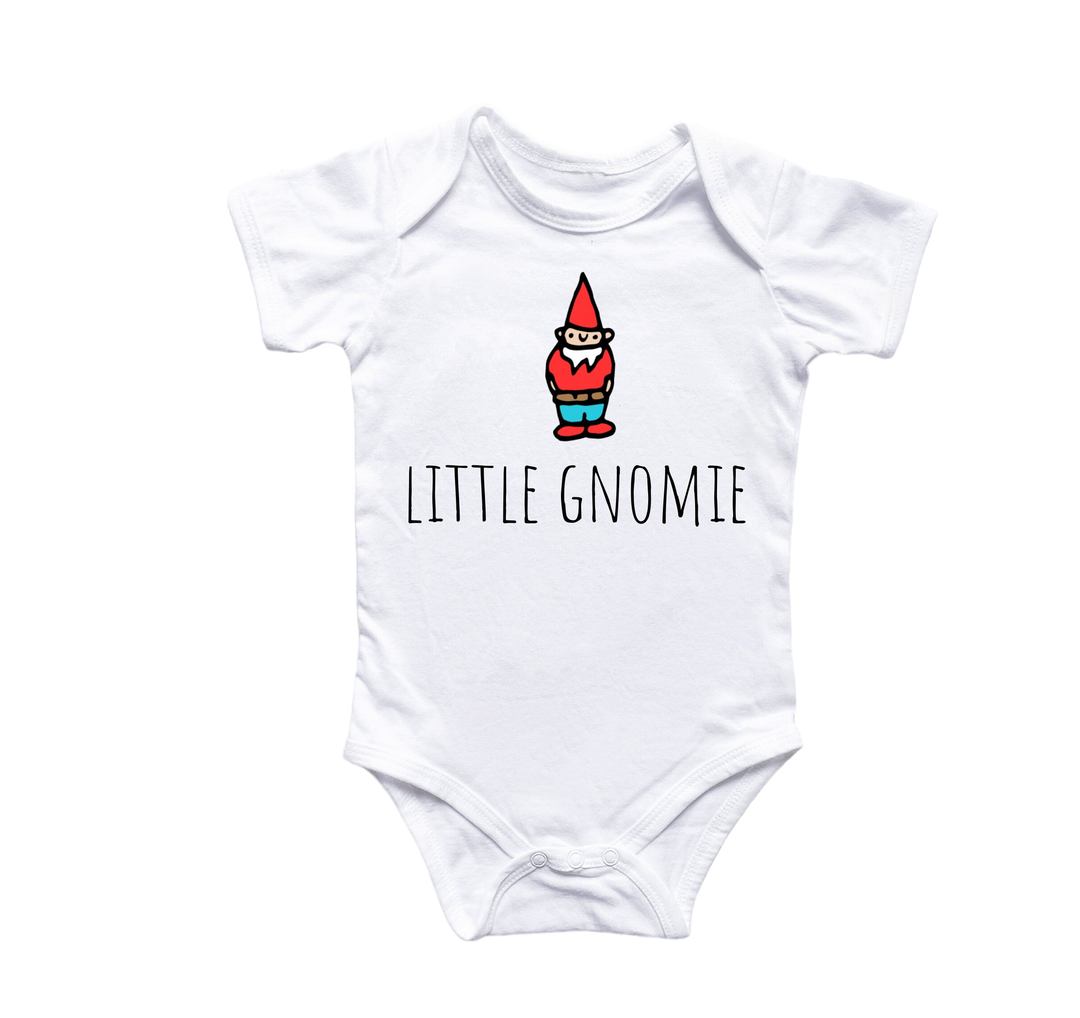 Gnome Garden - Baby Boy Girl Clothes Infant Bodysuit Funny Cute Newborn Onesie