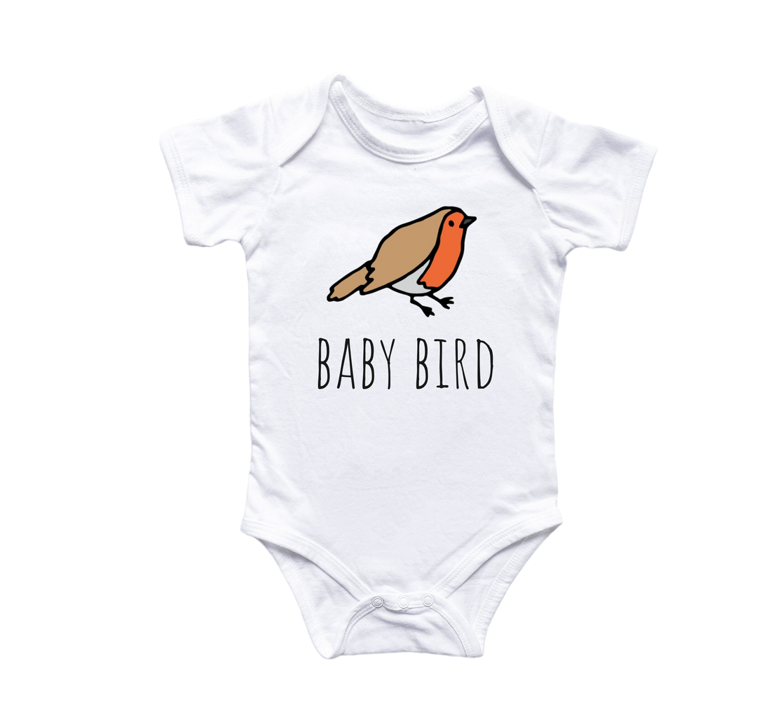 Baby Bird Robin - Boy Girl Clothes Infant Bodysuit Funny Cute Newborn Onesie