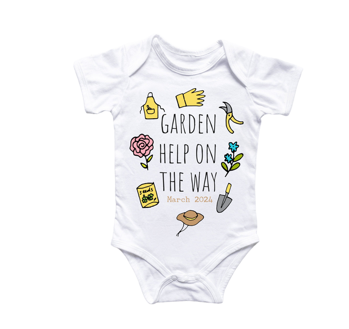 Gardener Garden Plant - Baby Boy Girl Clothes Infant Bodysuit Funny Cute Newborn 5 Onesie