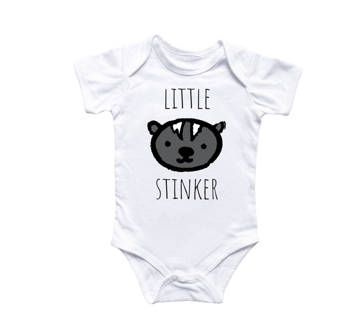 Skunk Animal - Baby Boy Girl Clothes Infant Bodysuit Funny Cute Newborn