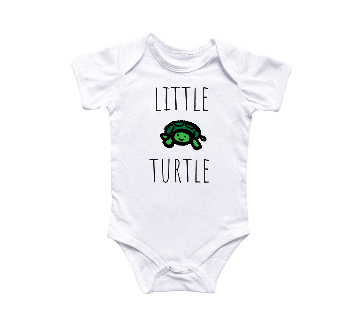 Sea Turtle - Baby Boy Girl Clothes Infant Bodysuit Funny Cute Newborn 2 Onesie